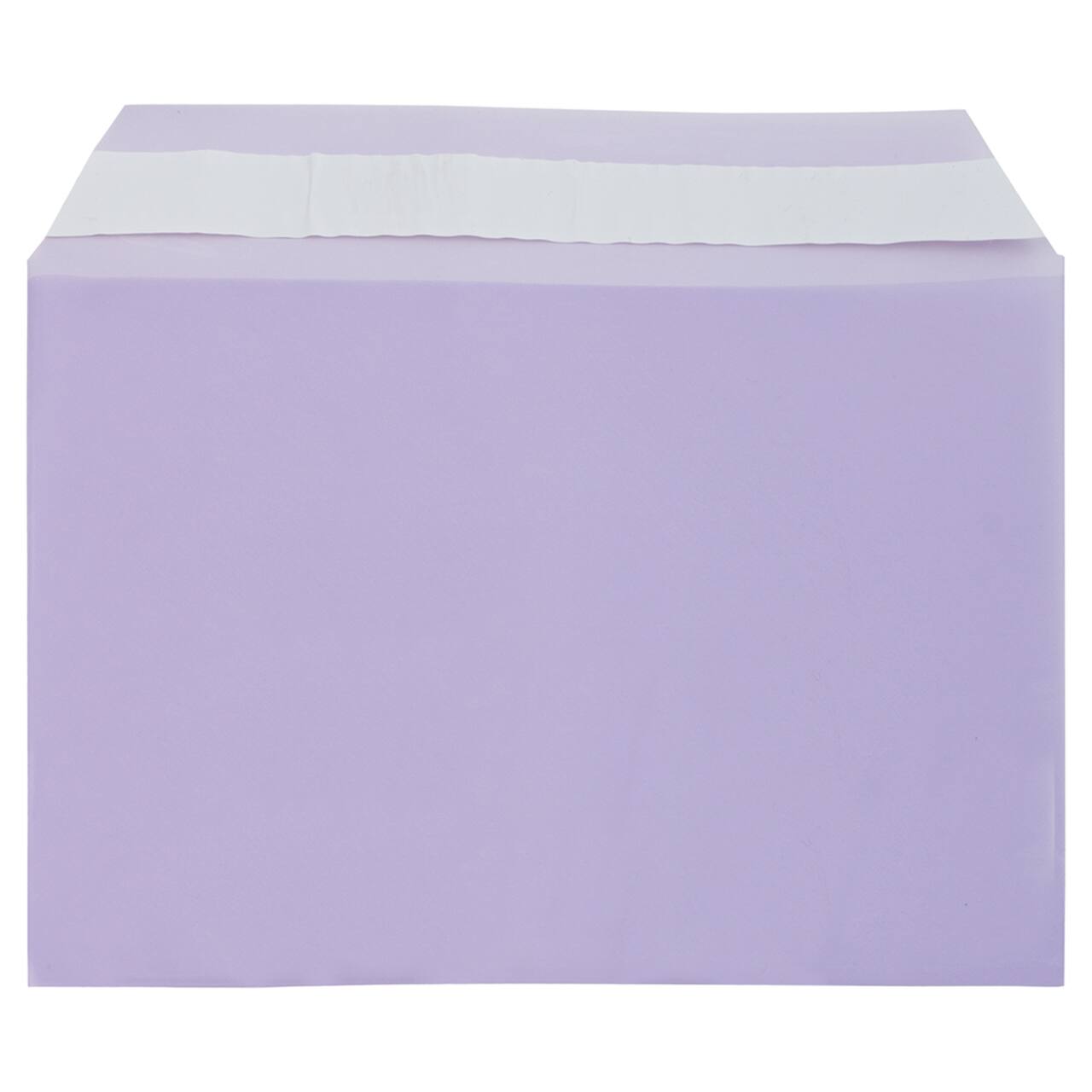 JAM Paper 5.063" x 7.188" Cello Sleeves with Self Adhesive Closures, 100ct.